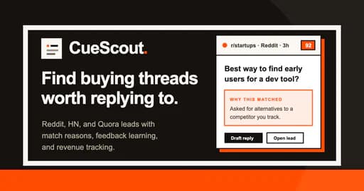 CueScout logo