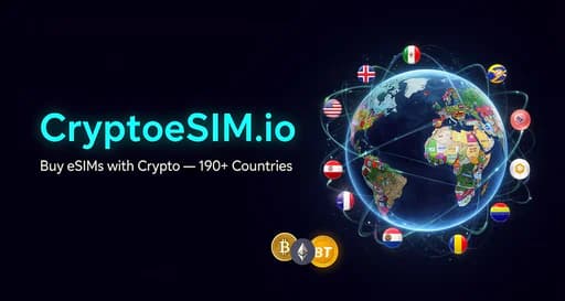 CryptoeSIM logo