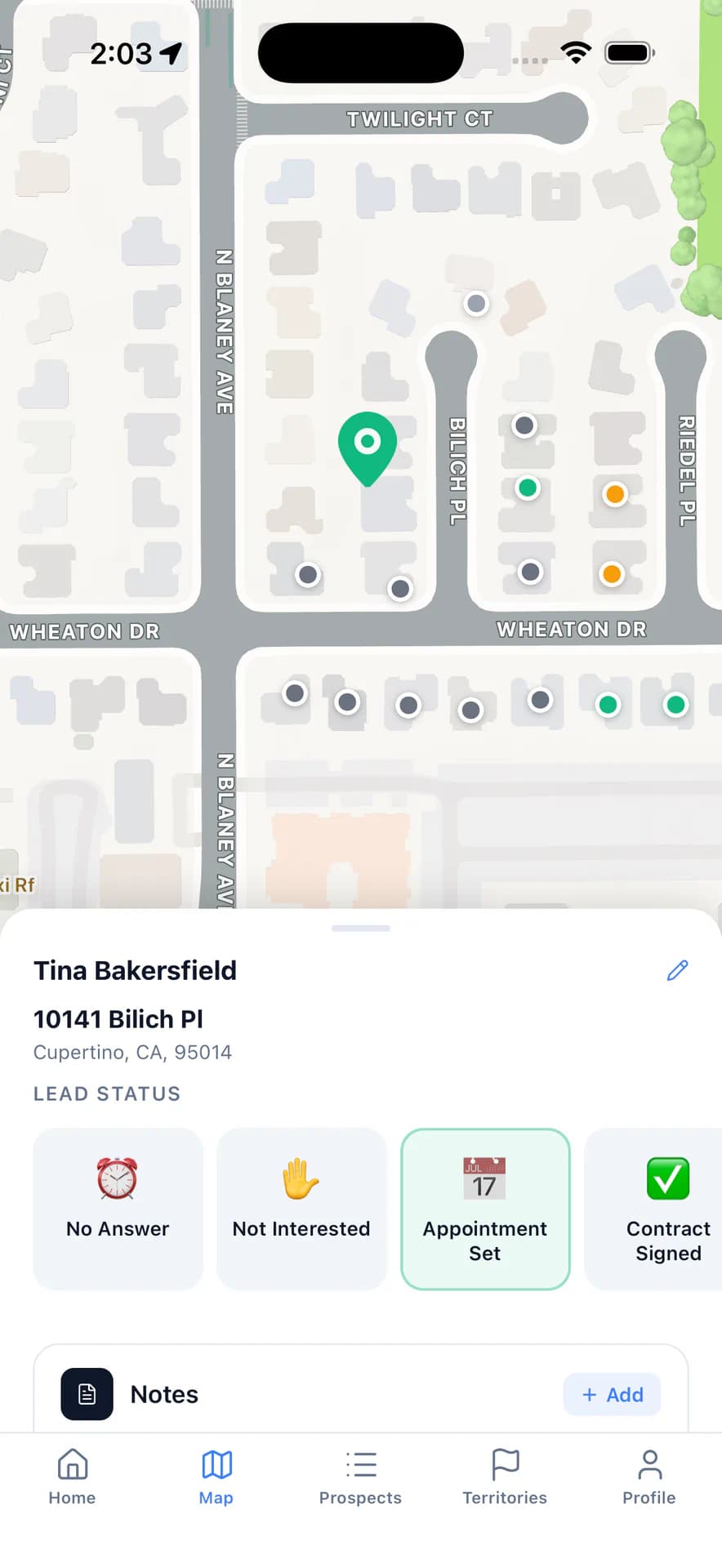 LeadScout product screenshot 2