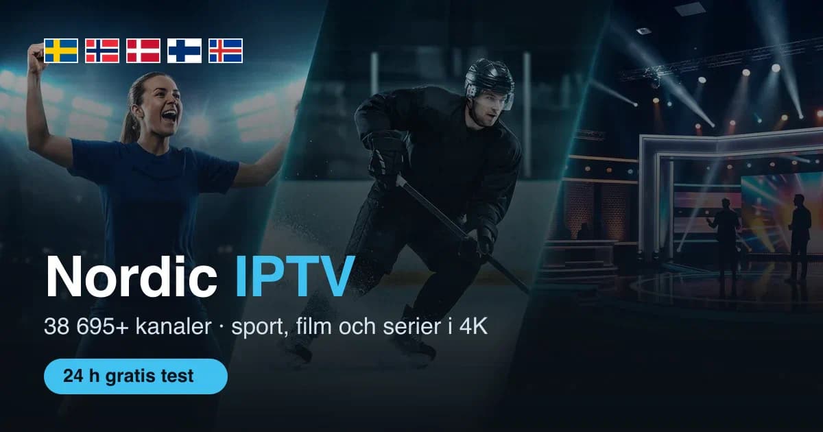 Nordic IPTV product screenshot 1