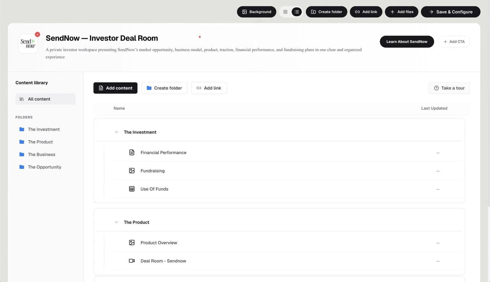 SendNow product screenshot 1
