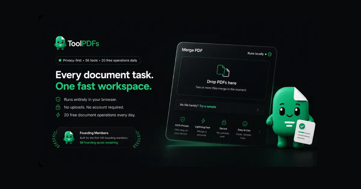 ToolPDFs product screenshot 1