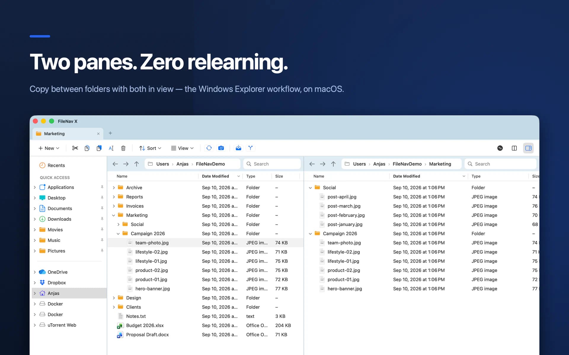 FileNav product screenshot 2
