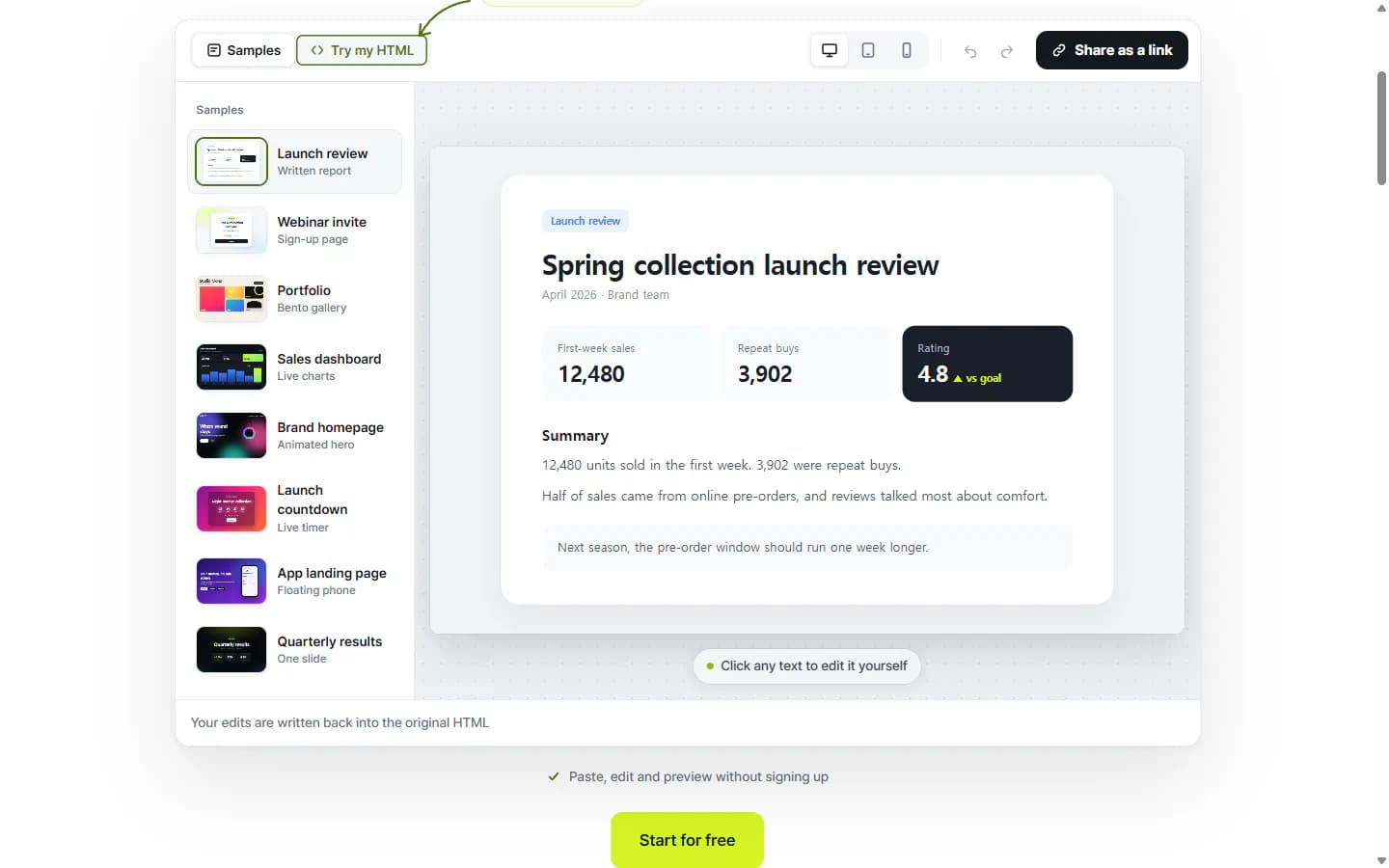 NOS Workspace product screenshot 1