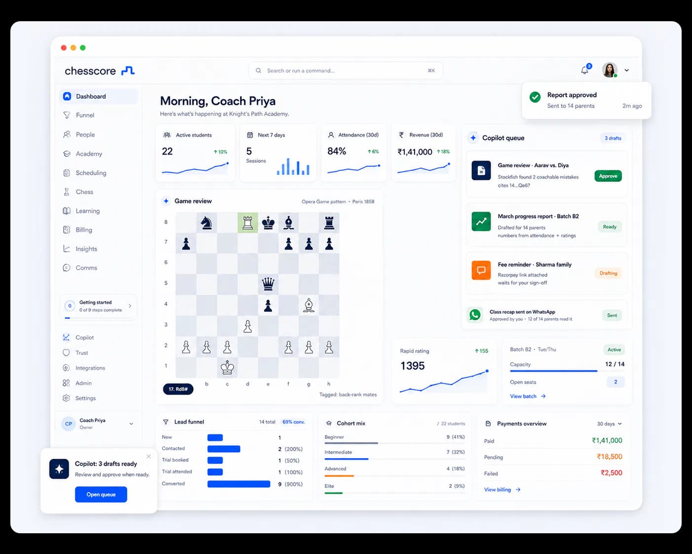 ChessCore product screenshot 1