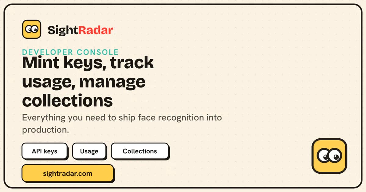 SightRadar product screenshot 3