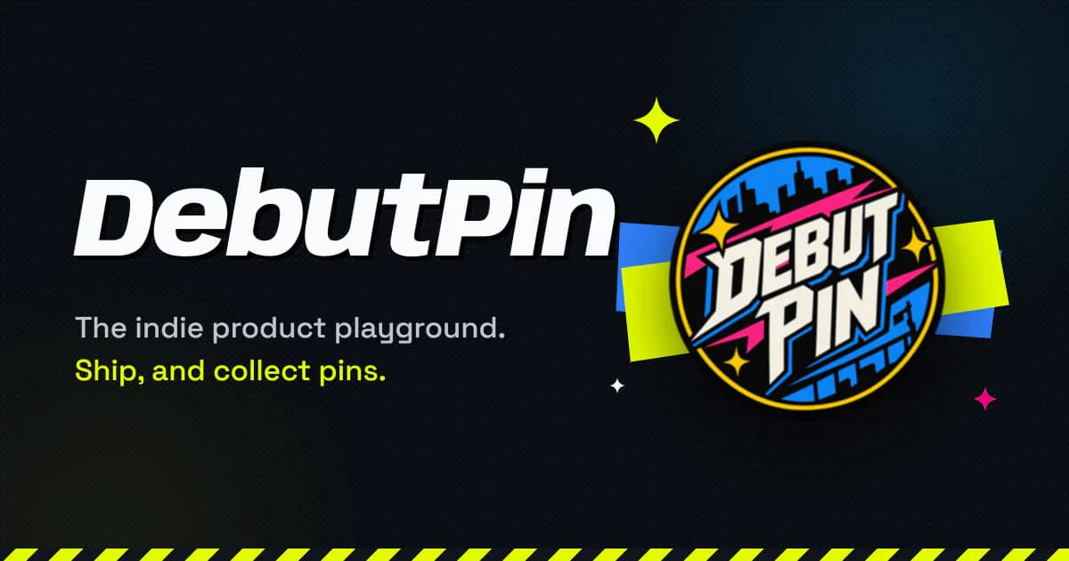 DebutPin product screenshot 1