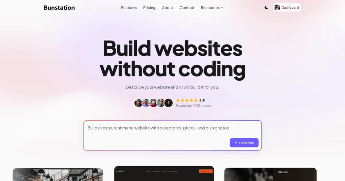 Bunstation product screenshot 1