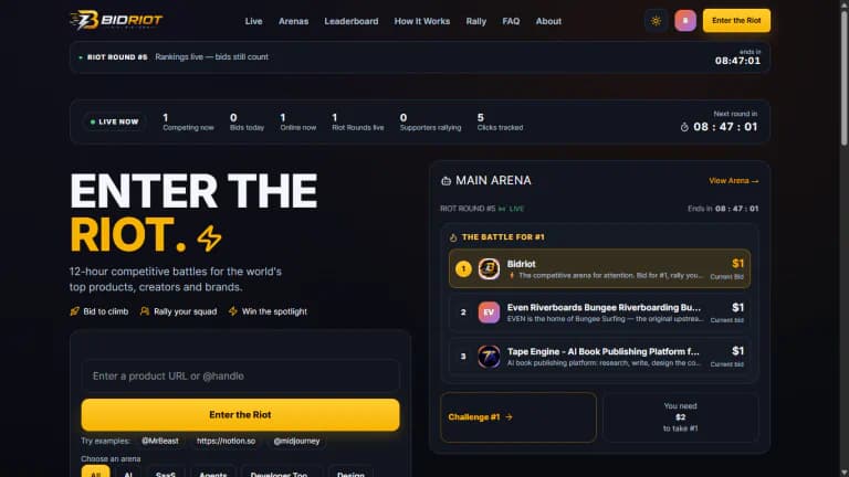 Bidriot product screenshot 3