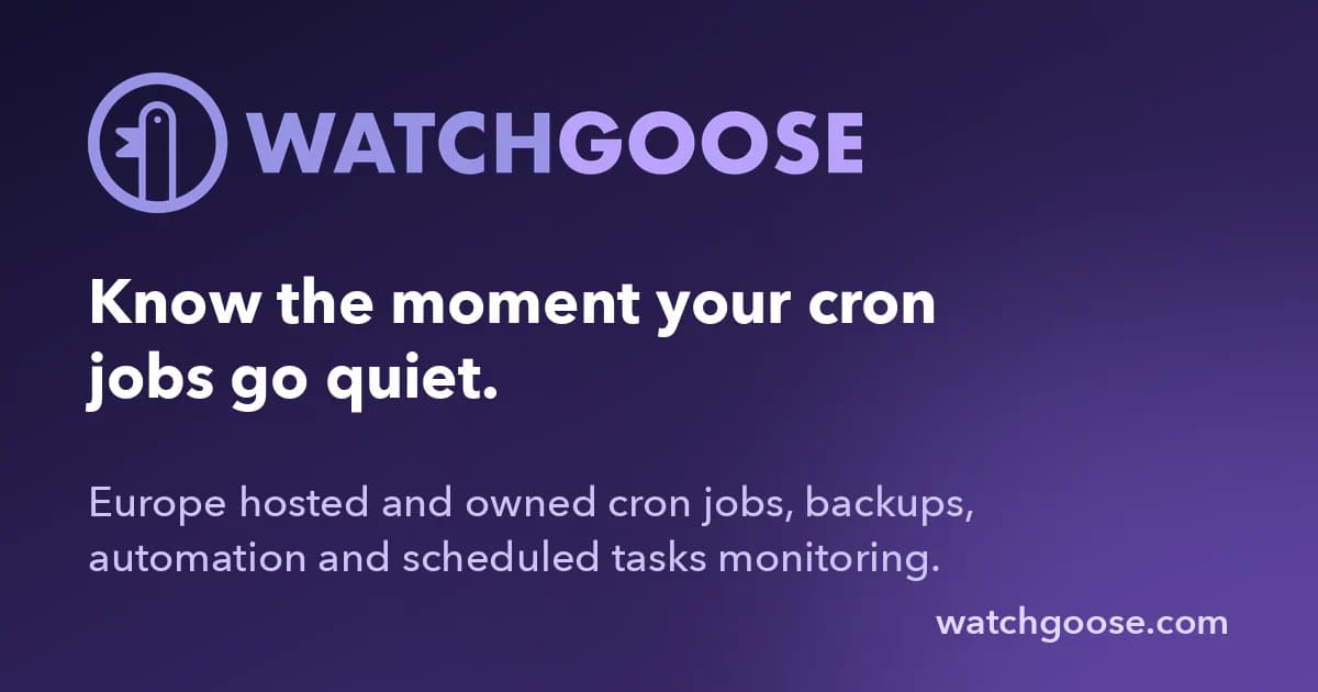 Watchgoose product screenshot 1