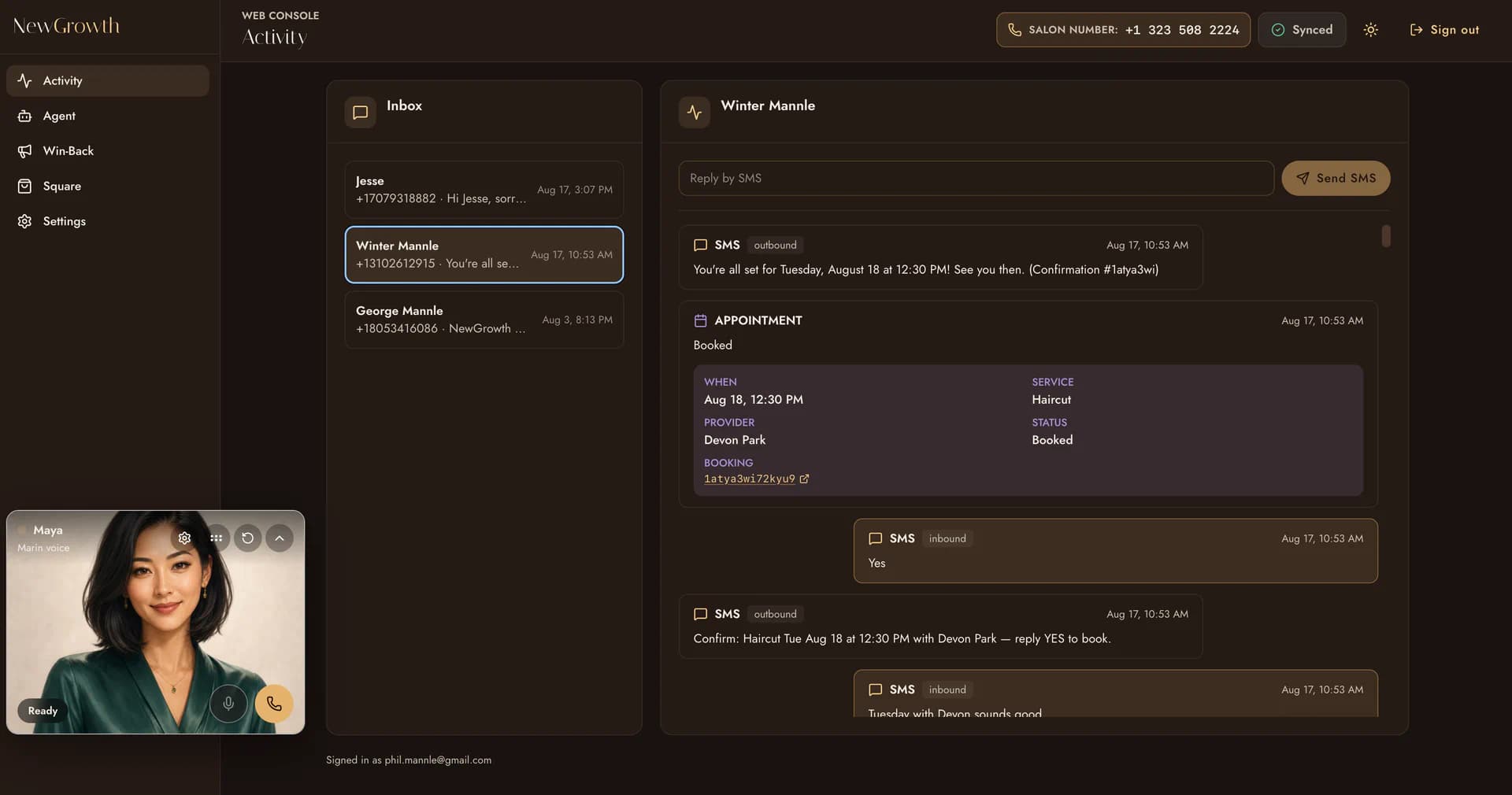 NewGrowth product screenshot 1