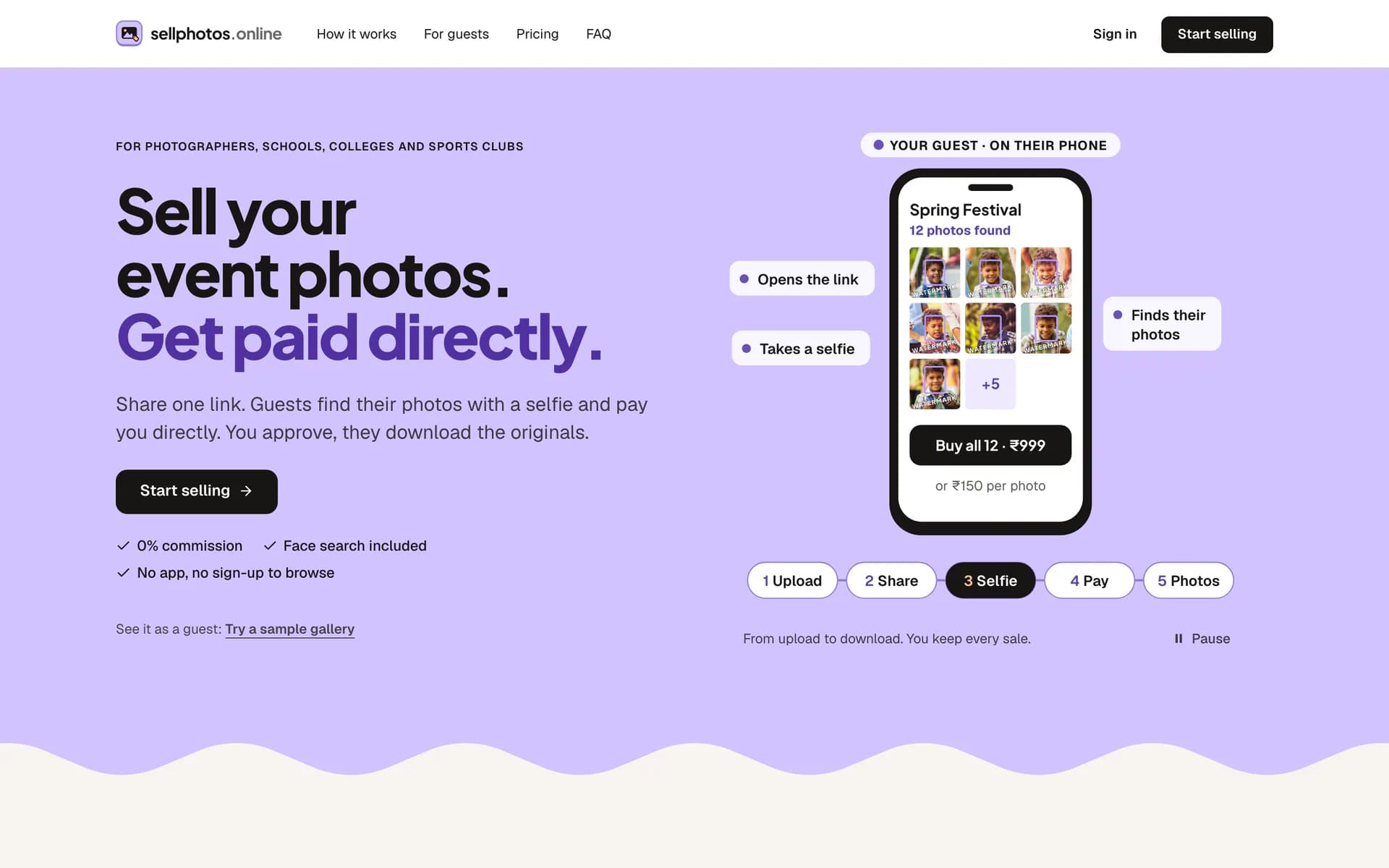 sellphotos.online product screenshot 1