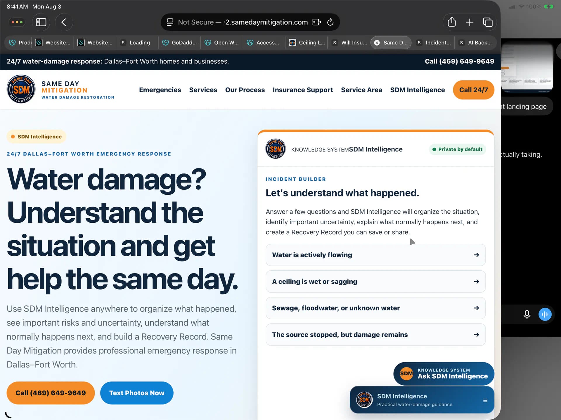 Same Day Mitigation product screenshot 1