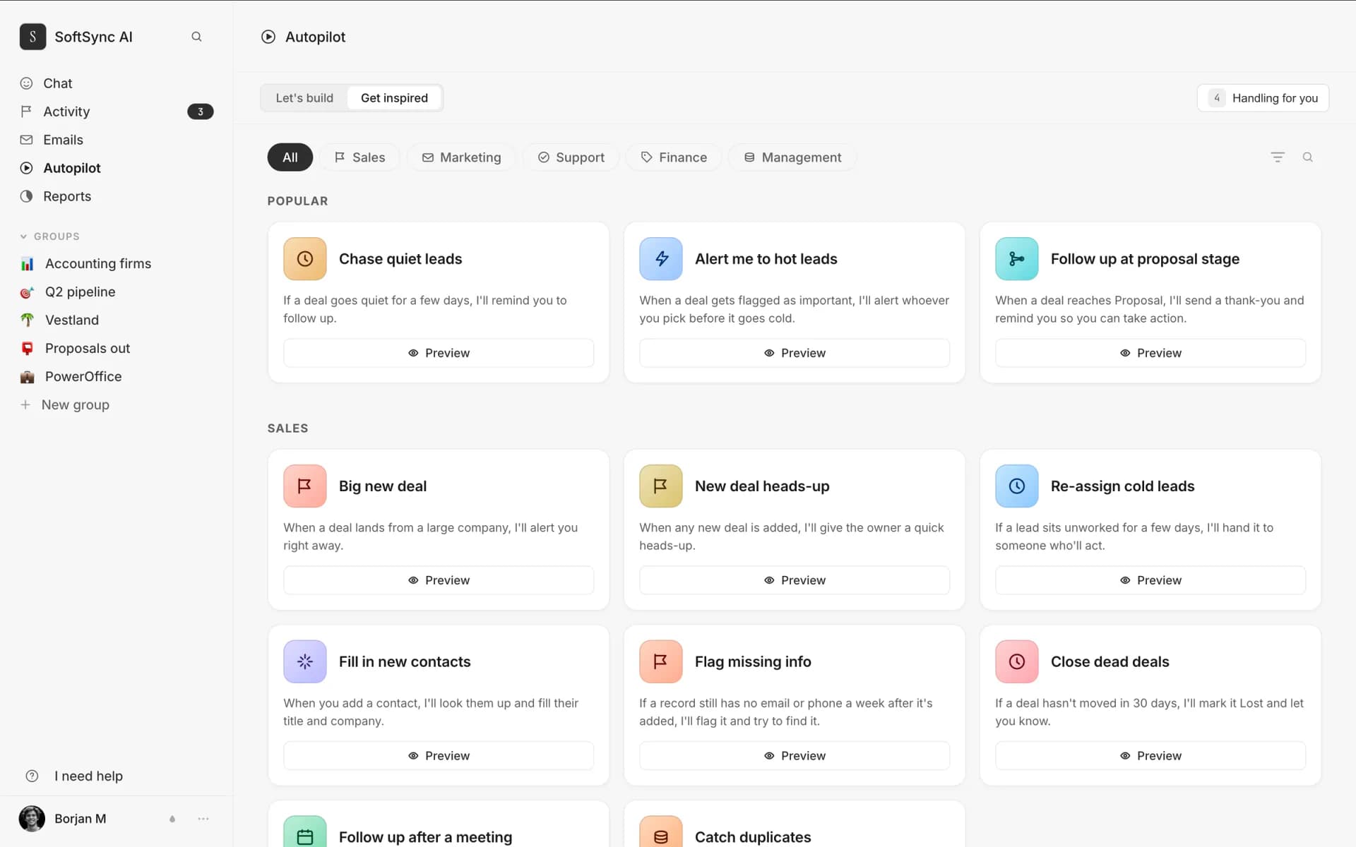 SoftSync product screenshot 3