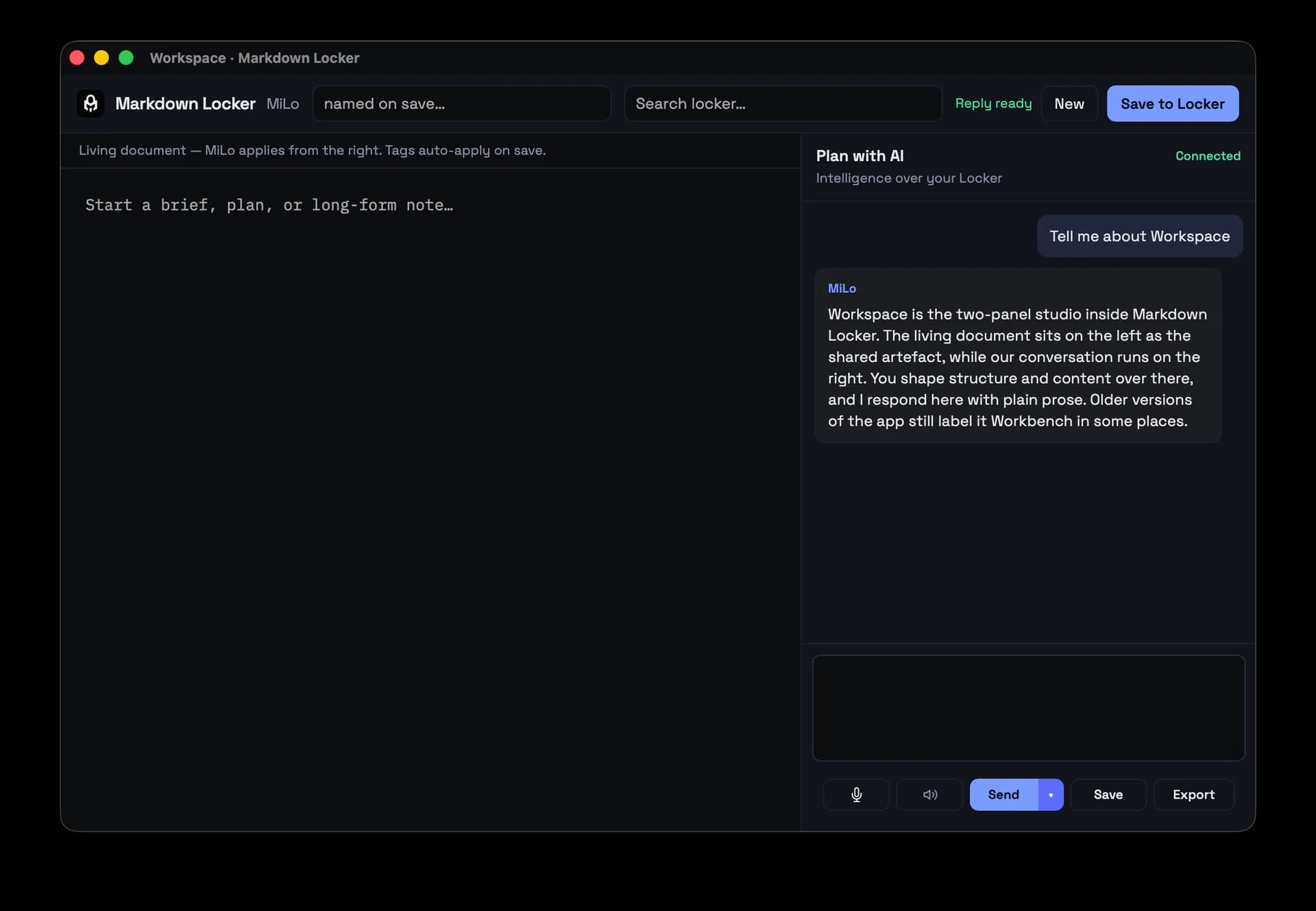 Markdown Locker product screenshot 2
