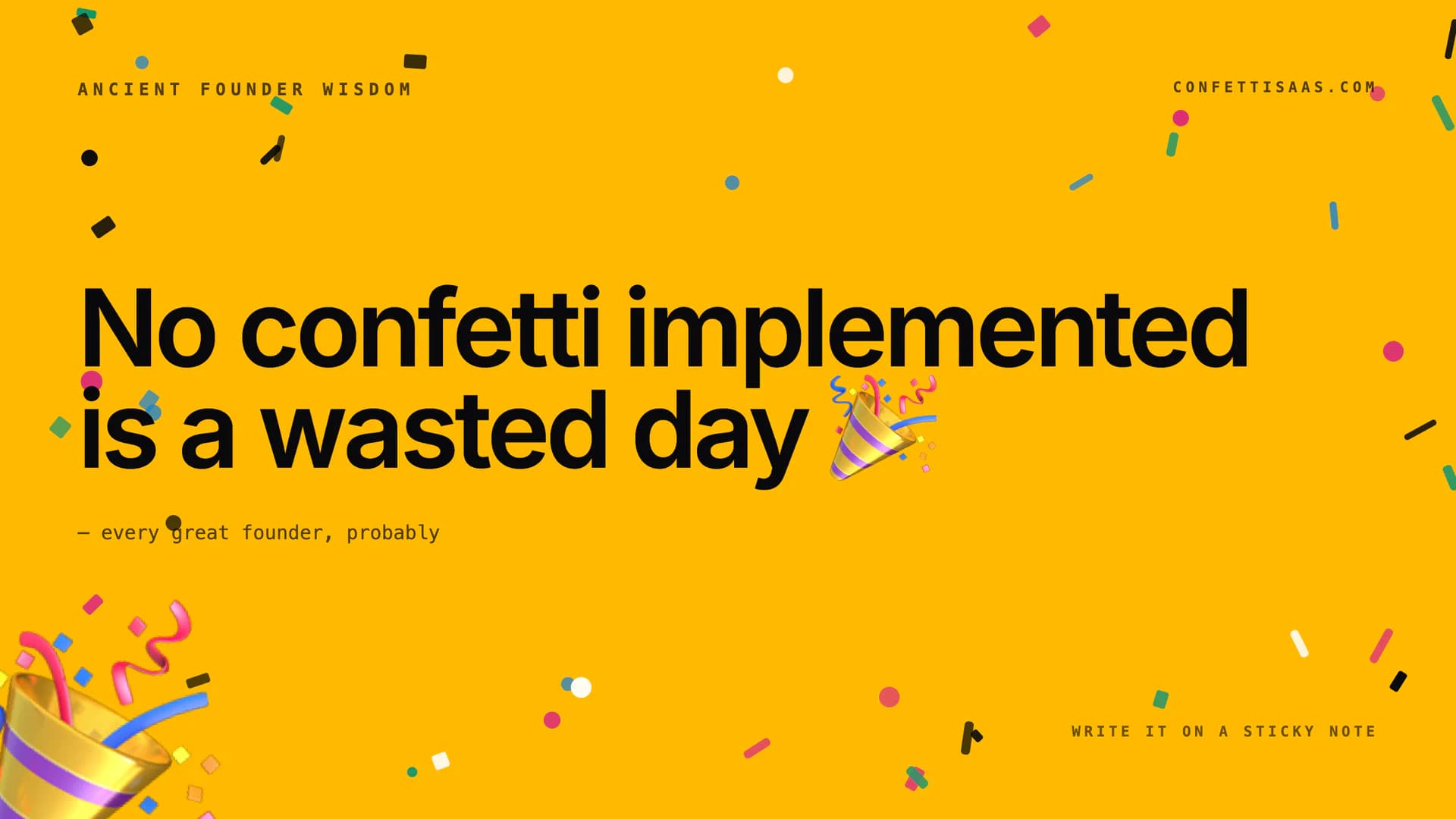 ConfettiSaaS product screenshot 1