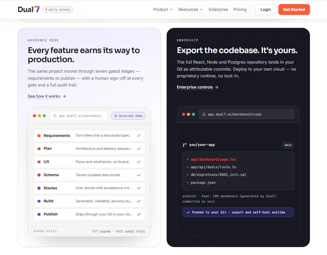 Dual7 AI product screenshot 3