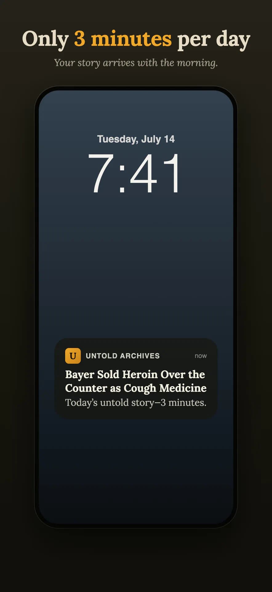 Untold Archives product screenshot 2