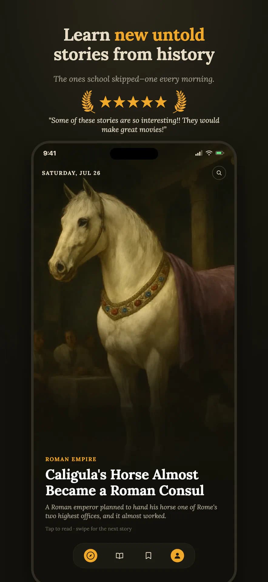 Untold Archives product screenshot 1