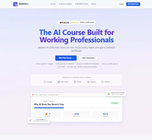 SpeedChat.ai product screenshot 1